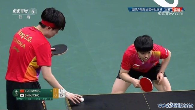 莎头组合拿下首场！王楚钦孙颖莎2:1降服赵大成申裕斌