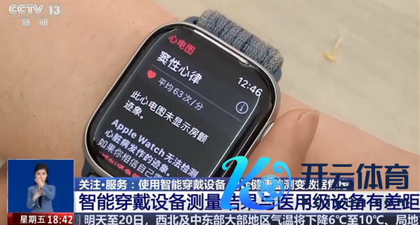 智能穿着测出至极别慌 内行施展可请示但有偏差