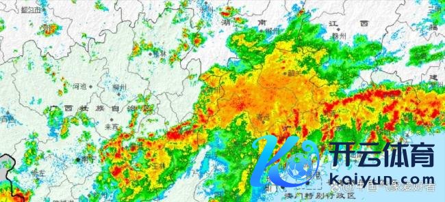 广东暴雨带将北抬 暴雨升级预警