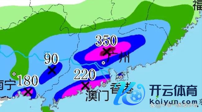 广东暴雨带将北抬 暴雨升级预警